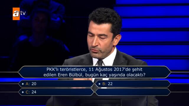 Milyoner Programında Eren Bülbül Sorusu #iyikivarsıneren