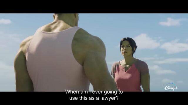 SHE-HULK 'Training with The Hulk" Full Clip (2022)