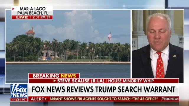 Scalise: We still haven't heard full explanation from the DOJ