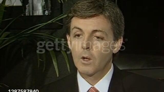 Paul McCartney On Channel 4 News (Defending Broad Street) [Raw Footage] - 28 November 1984