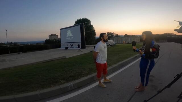 Стотици благоевградчани гледаха В сърцето на машината In The Heart Of The Machine на открито