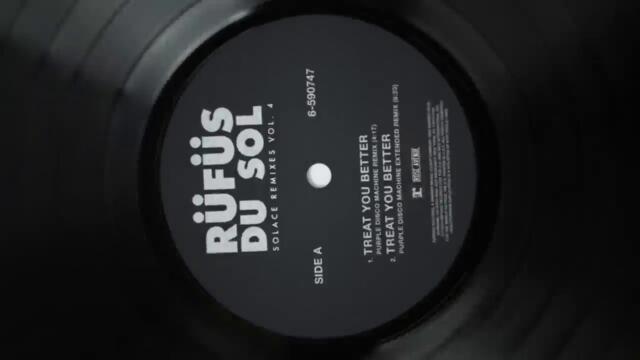 RÜFÜS DU SOL ●●  Treat You Better (Purple Disco Machine Remix) [Official Audio]