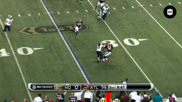 Atlanta Falcons intercept Drew Brees FIVE times in single game | NFL Throwback | Highlights