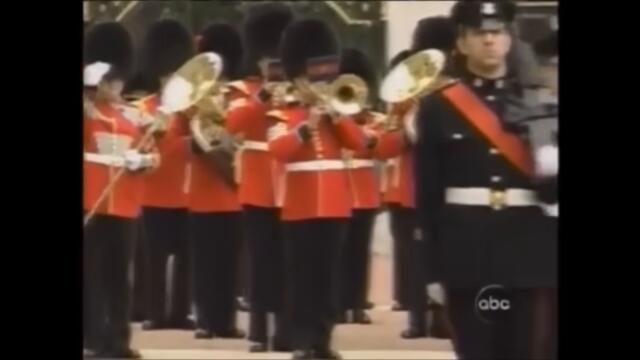 Star Spangled Banner played at Buckingham Palace- Sept 13, 2001
