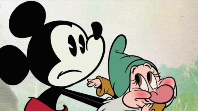 Mickey Mouse Shorts But The Context Was Hit By A Train