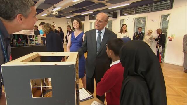 Prince Philip disgusted by child's handwriting during school visit