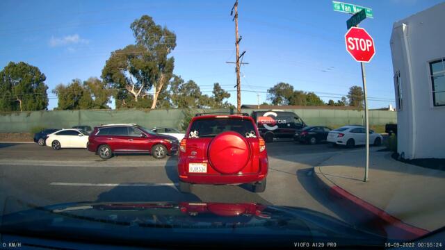 Car accident. Car backed up into me without looking.