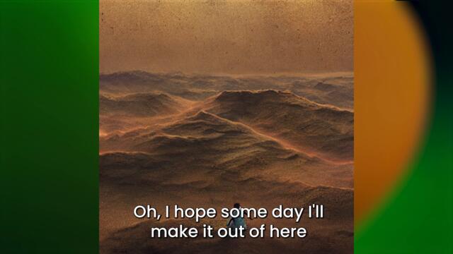 Billie Eilish - Lovely (feat. Khalid): But every lyric is an AI generated image