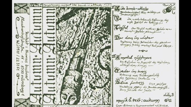 Autumn - Der Dans Im Winter (Germany Electronic/Darkwave 1992)