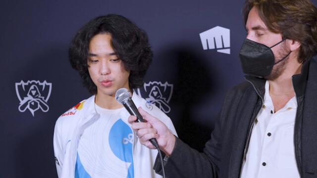 A somber Berserker reacts to Cloud9's 0-3