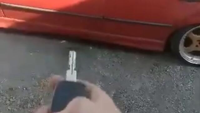 BMW e36 remote roll windows