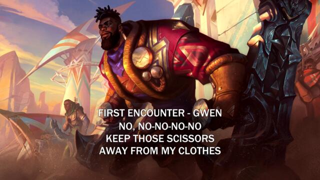 What K'Sante thinks about your main - Interactions | Full Voice English