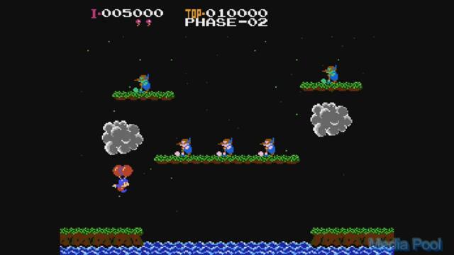 Balloon Fight (NES) Playthrough Longplay Retro game