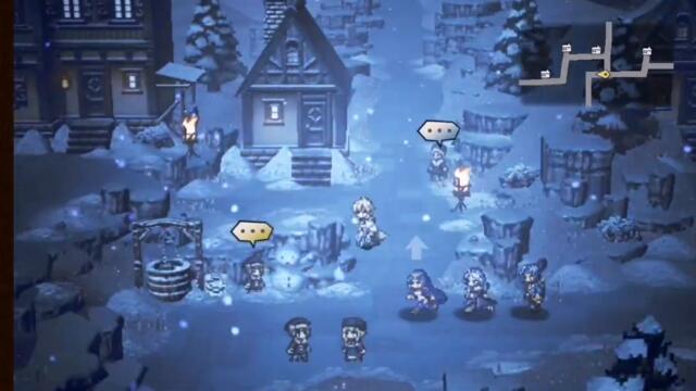 OCTOPATH CoTC - BUG : WALKING ABOVE THE GROUND