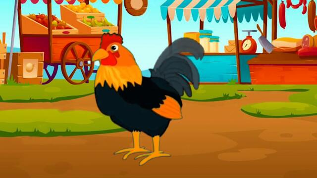 Pazara Gidelim Bir Tavuk Alalım · Eğlenceli Bebek ve Çocuk Şarkısı · Çizgi Film · Tele Mini