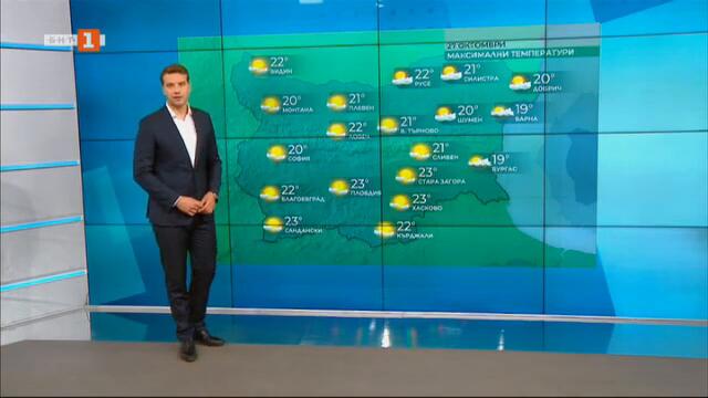 Прогноза за времето в четвъртък - 27.10.2022