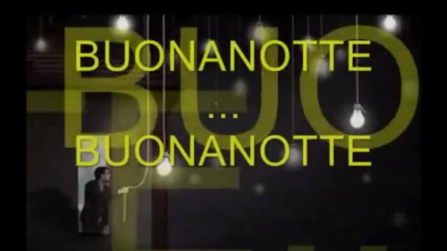 Toto Cutugno - Buona notte -BG субтитри