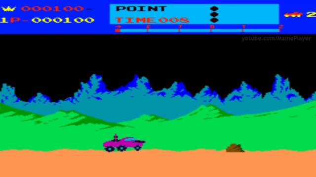 Moon Patrol 1982 - Retro Arcade Games