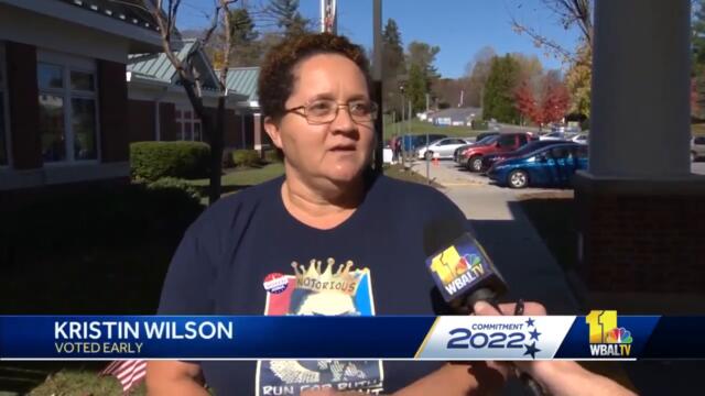 Thursday marks last day of early voting in Maryland