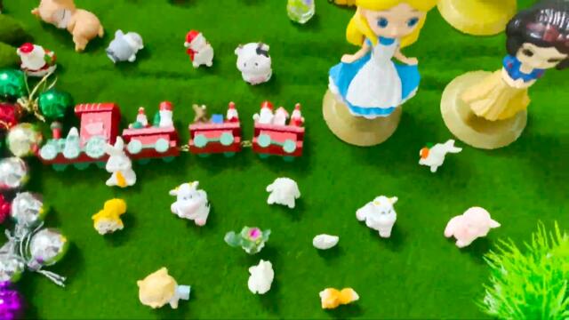 Numberblocks & Alphablocks - Looking For Clay With Mickey Mouse Shape Coloring! Slime ASMR