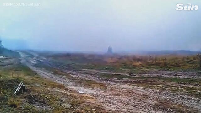 Ukrainians fire barrage of artillery missiles at Russian positions