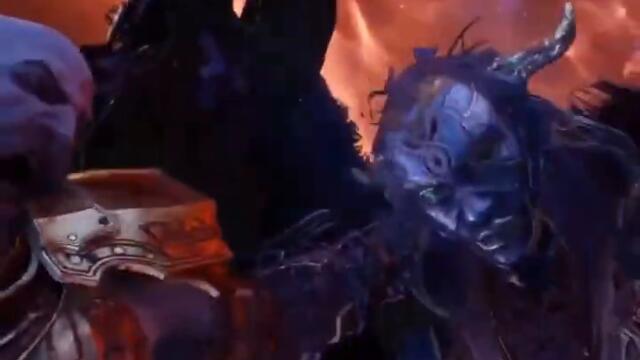 Kratos and Atreus vs Orin’s Valkeries #godofwarragnarok #shorts