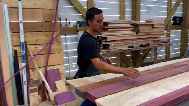 Custom Epoxy Desks Part 1: Ambrosia Maple and Black Walnut