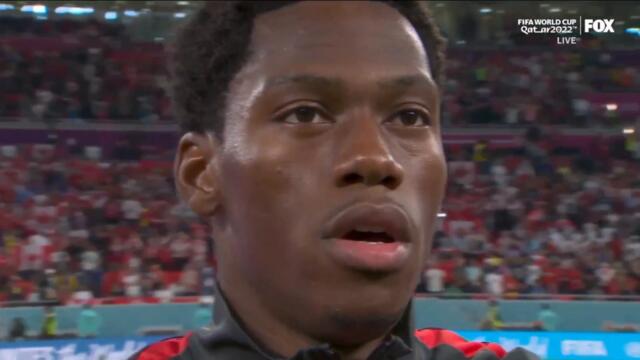 Canadian National Anthem at World Cup 2022