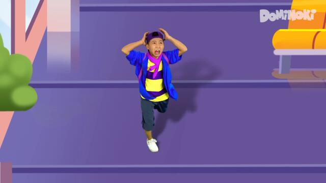 When Dad's Away Song 🥺 | Kids Songs And Nursery Rhymes | Dominoki