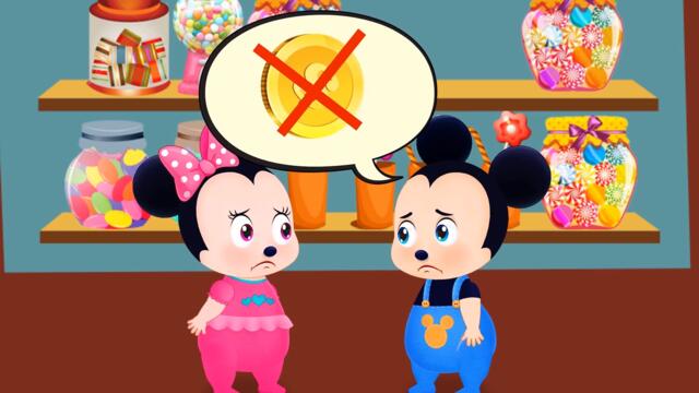 Mickey Mouse & Minnie Mouse - Mickey peeing in the Bathtub | Old MacDonald Had A Farm - Kids Songs