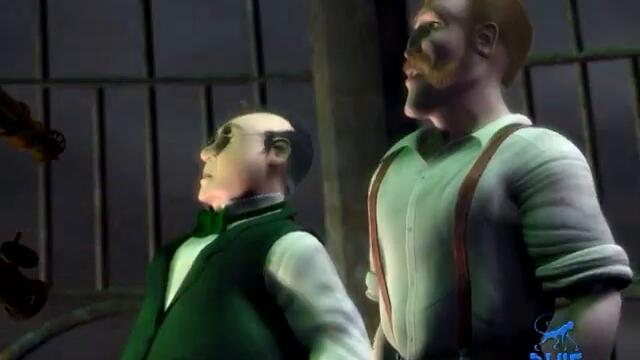 Blue Monkey War of the Worlds animaition