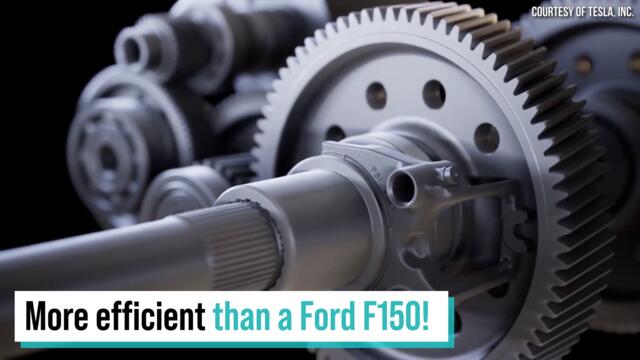 INSANE Tesla Semi Truck Efficiency Explained | 2X FORD F-150