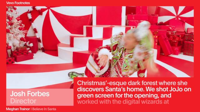 Meghan Trainor - The Making of 'I Believe in Santa' (Vevo Footnotes)