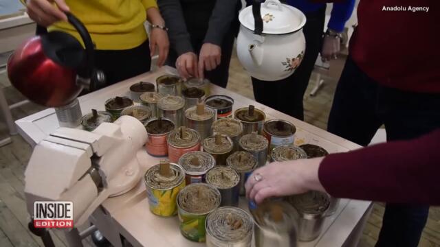 Children Make Candles for Ukrainian Soldiers in Trenches
