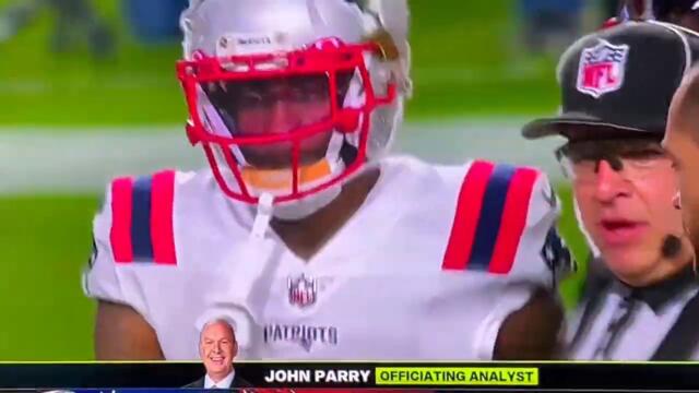 How good is this from Agholor?! Knowing his teammate has a concussion he stops the play. #NFL