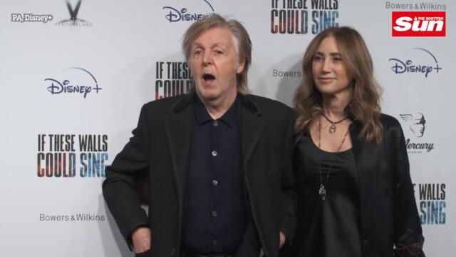 Paul McCartney and Ringo Starr chat at premiere of Abbey Road Studios documentary