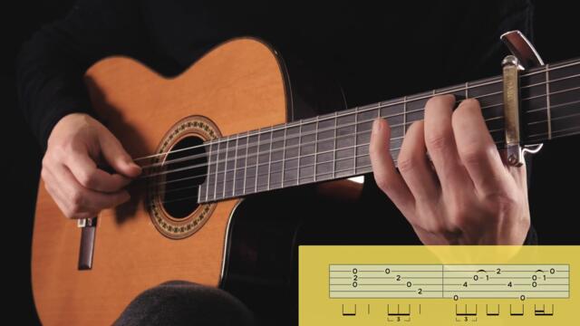 When you play DUKE ELLINGTON on a classical guitar