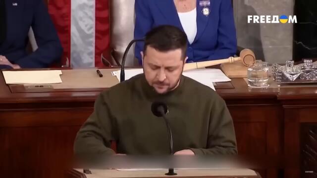 Выступление президента Зеленского в Конгрессе США. Полная версия на русском языке