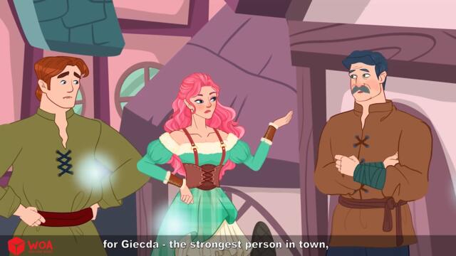 Гейкда и снежната кралица 👸Geicda And The Snow Queen in Bulgarian🌛 WOA Bulgarian Fairy Tales