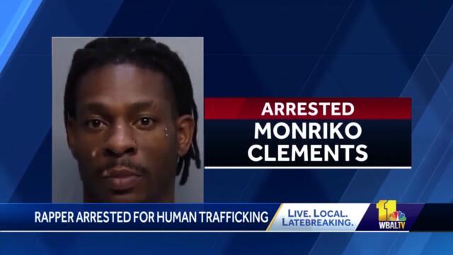 Maryland rapper charged in Florida human trafficking case