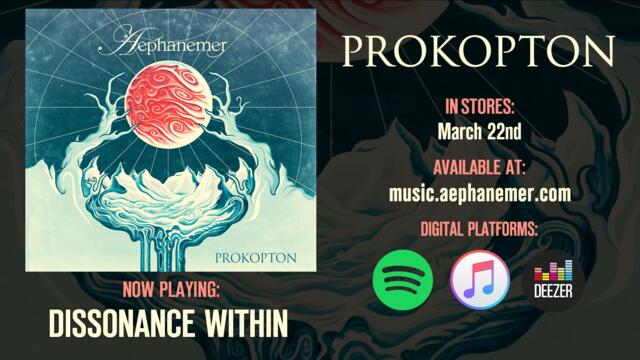 AEPHANEMER - Dissonance Within (OFFICIAL TRACK)