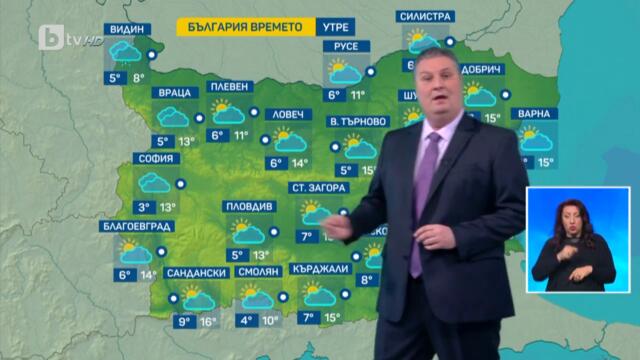 Времето - Централна емисия - 08.12.2022