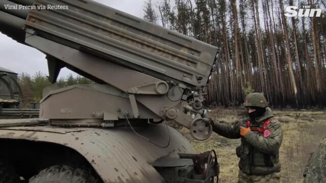 Russia claims it destroyed an American M777 Howitzer using 'Grad' MLRS