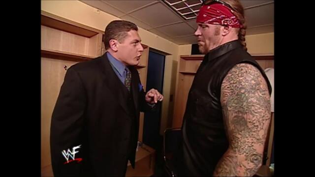 William Regal confronts Undertaker
