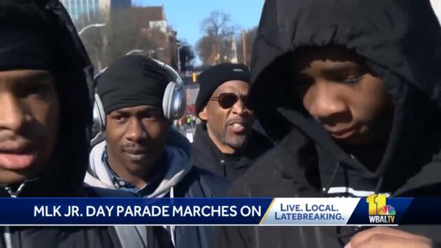 Baltimoreans grateful for return of MLK parade