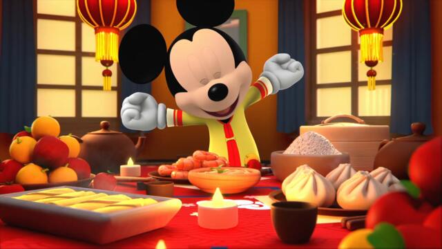 Mickey Mouse Celebrates Lunar New Year 🎉 | Me & Mickey | Vlog 38 | @disneyjunior