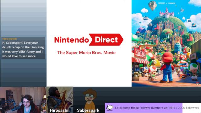 Reacting to the Mario Movie teaser direct!!! - 3of5 - 2of6