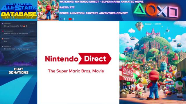 Official-PSASD's Livestream - Nintendo Direct_ Super Mario Movie Teaser Trailer REACTION - 3of8