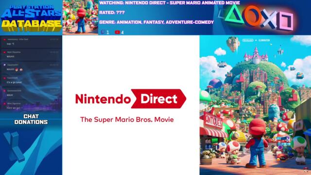 Official-PSASD's Livestream - Nintendo Direct_ Super Mario Movie Teaser Trailer REACTION - 5of8