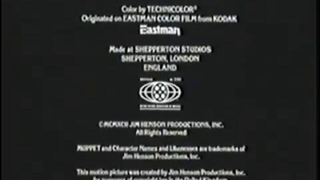 Closing To The Muppet Christmas Carol 1993 VHS